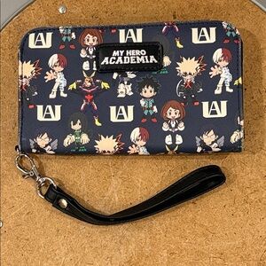My Hero Academia Black Wallet
